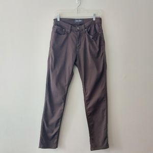 DU/ER Duer No Sweat Slim Fit Stretch Pants Men's Kalamata Brown Size 29